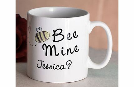 Personalised Bee Mine Windsor Mug