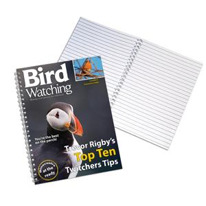 Personalised Bird Watching - A4 Notebook