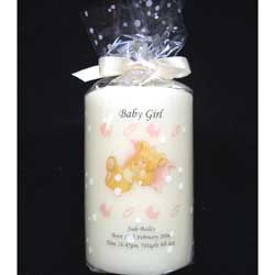 Birth Candle Pink