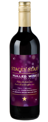 Personalised Bottle of Mulled Wine