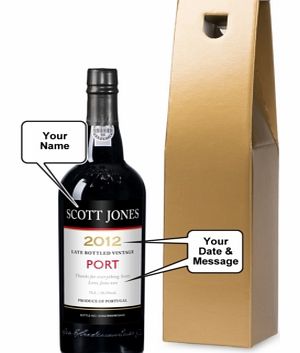 Personalised Bottle of Port 3721
