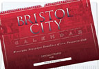 personalised Bristol City Football A3 Calendar