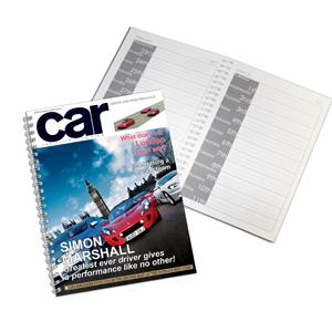 Personalised Car - A5 Diary