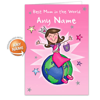 Card - Best Mum Stars