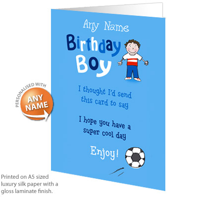 Card - Birthday Boy
