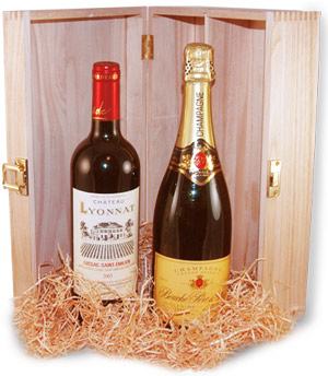 Champagne and Wine Box