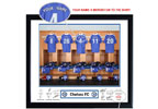 personalised Chelsea Kit Picture (Framed)