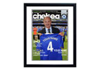 personalised Chelsea Magazine Cover (Framed)