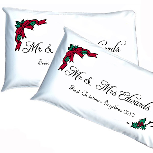 Christmas Mr & Mrs Pillowcases