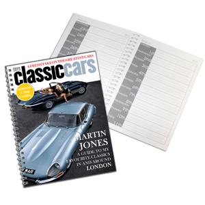 Personalised Classic Cars - A5 Diary