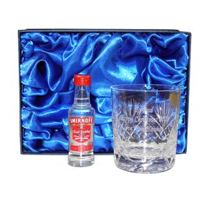 Crystal and Vodka Gift Set