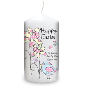 Daffodil Chick Easter Candle