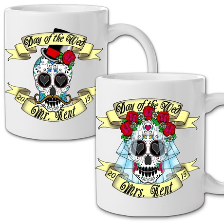 Day of the Wed Mugs