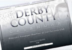 personalised Derby County Football A3 Calendar