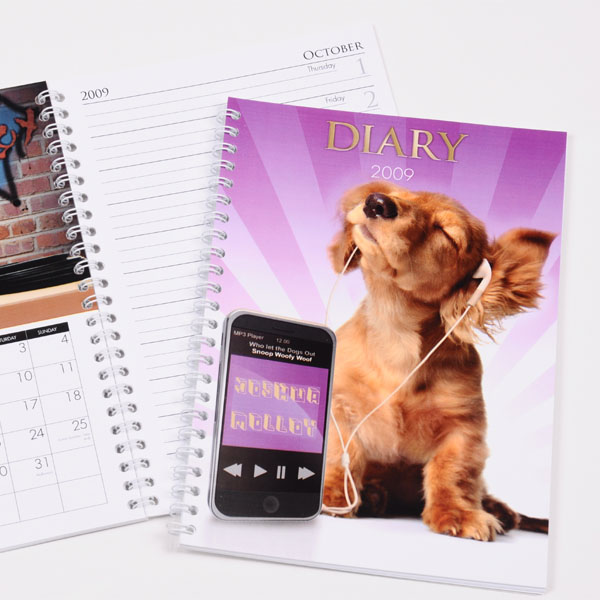 personalised Dog Diary