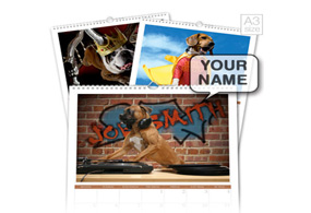 personalised Dogs Calendar