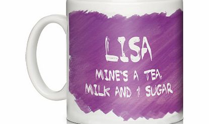 Personalised Drama Queen and Proud Mug