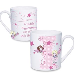 Personalised Fairy Letter Mug