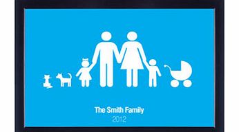 Personalised Family Poster