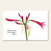 personalised Flower Message Canvas