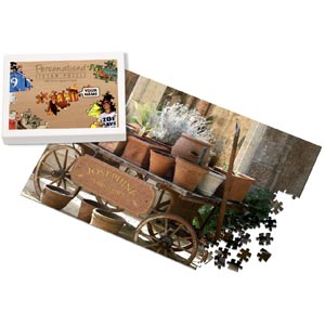 Personalised Flower Pots Jigsaw Puzzle