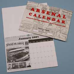 Personalised Football Calendar Aberdeen