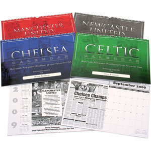 personalised Football Calendar Charlton