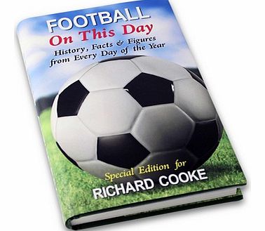 Personalised Football On This Day Book 4241