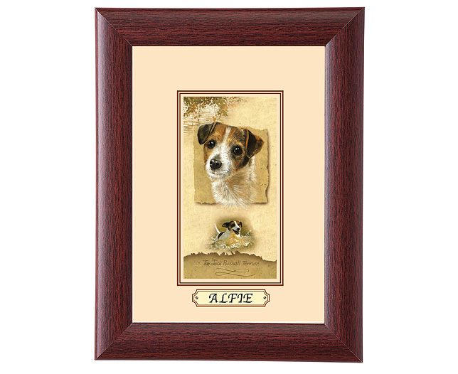 personalised Framed Dog Breed Picture - Jack