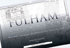 personalised Fulham Football A3 Calendar