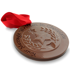 Giant Chocolate Medal