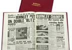 Personalised gifts Burnley FC Football Archive Book
