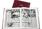 Personalised gifts Derby County Football Archive Book
