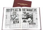 Personalised gifts Hearts Football Archive Book
