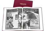 Personalised gifts Leeds United Football Archive Book