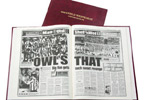 Personalised gifts Sheffield Wednesday Football Archive Book