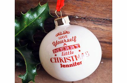 Personalised Have Yourself a Very Merry