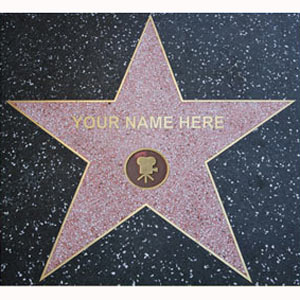 Star Fame on Personalised Hollywood Walk Of Fame Star   Review  Compare Prices  Buy