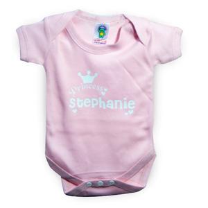 Personalised Little Princess Pink Vest