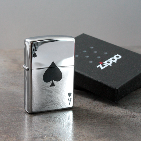 Personalised Lucky Ace Zippo Lighter