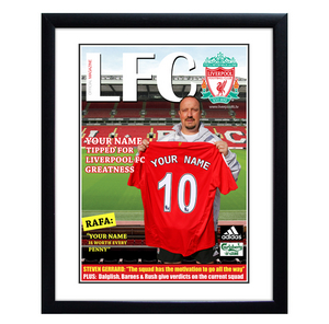Manchester United Football Club Magazine Cover