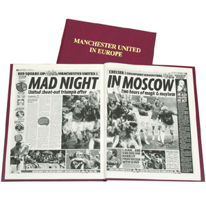Manchester United In Europe Book