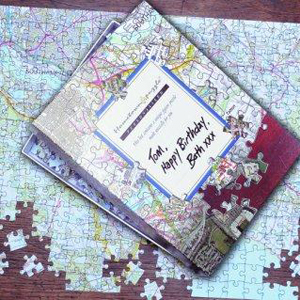 Map Jigsaw Puzzle - 400 Piece