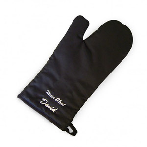 personalised Mister Chef Oven Glove