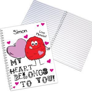 Monster Heart A5 Notebook