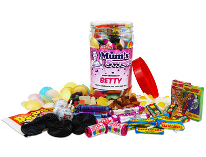 Personalised Mothers Day Sweetie Jar - Small