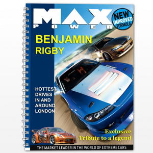 Personalised Notebooks - A4 Max Power Magazine