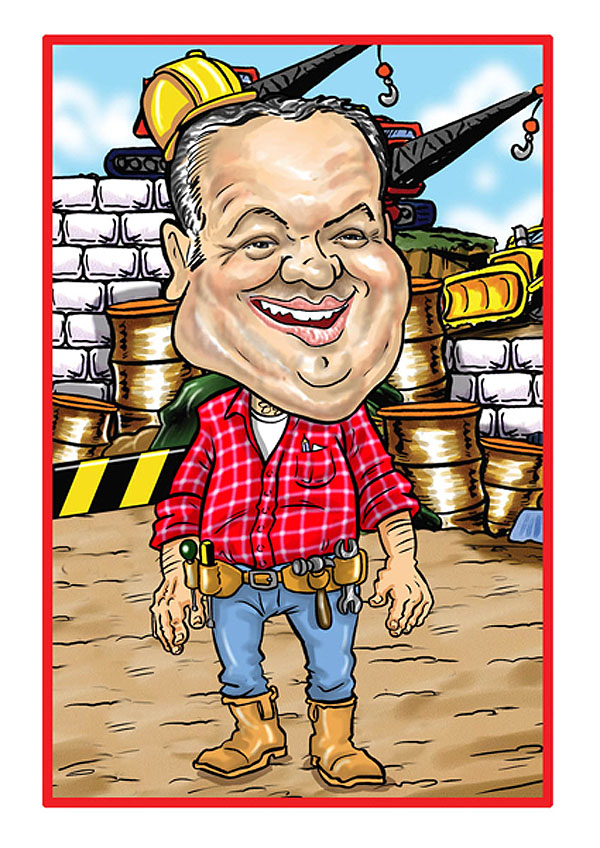 Personalised Occupation Caricatures Builder