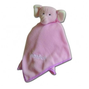 personalised Pink Elephant Comforter