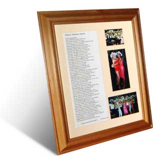 Personalised Poem and Pictures (Hen)